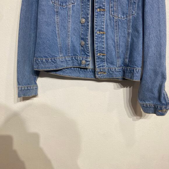 Hudson Blue Denim Jean Jacket Sz S - Picture 4 of 12